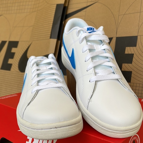 Nike Court Royal 2 Low White / Light Photo Blue Men’s - Picture 9 of 16